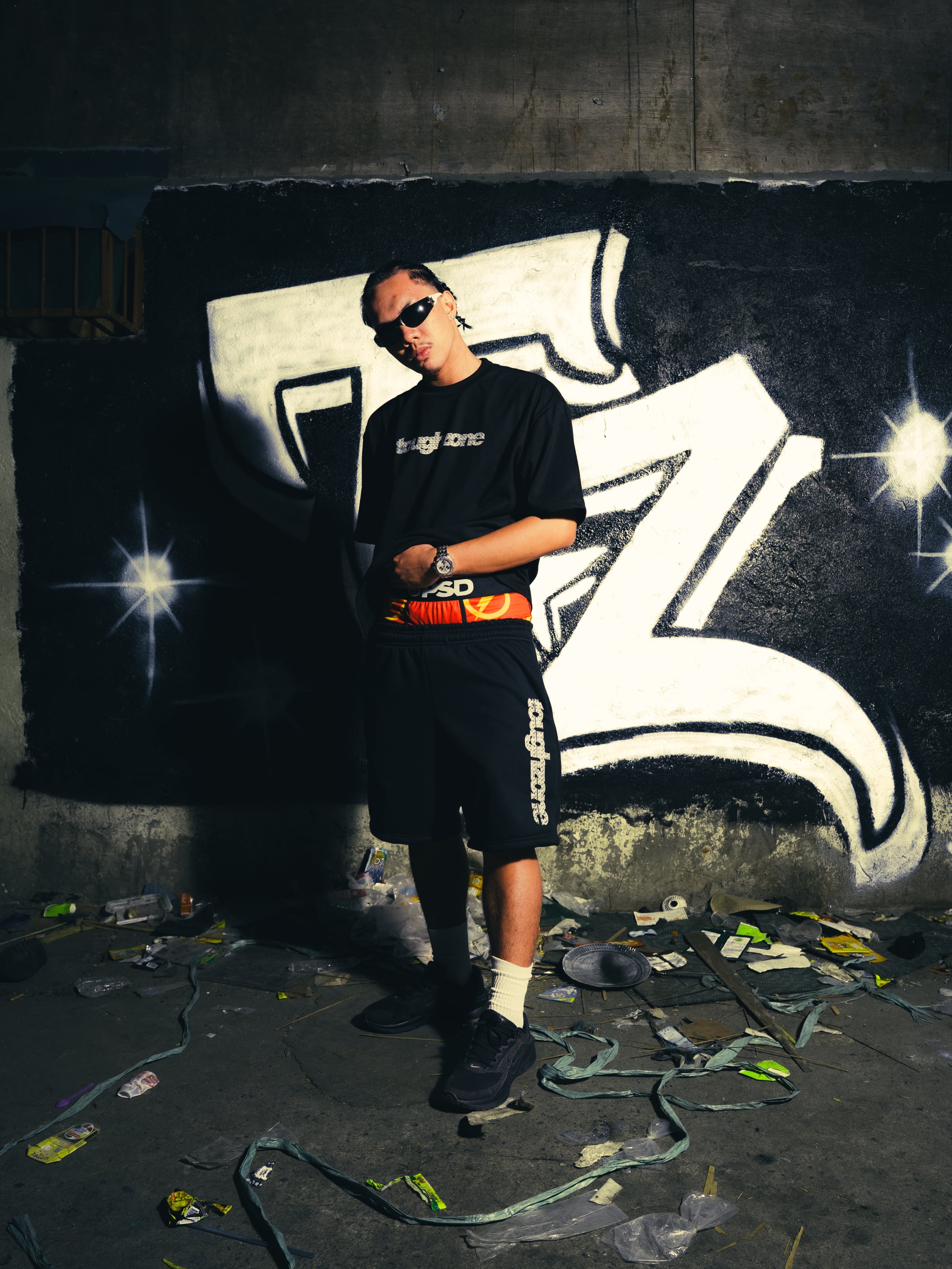 DIAS BAGGY SWEATSHORT