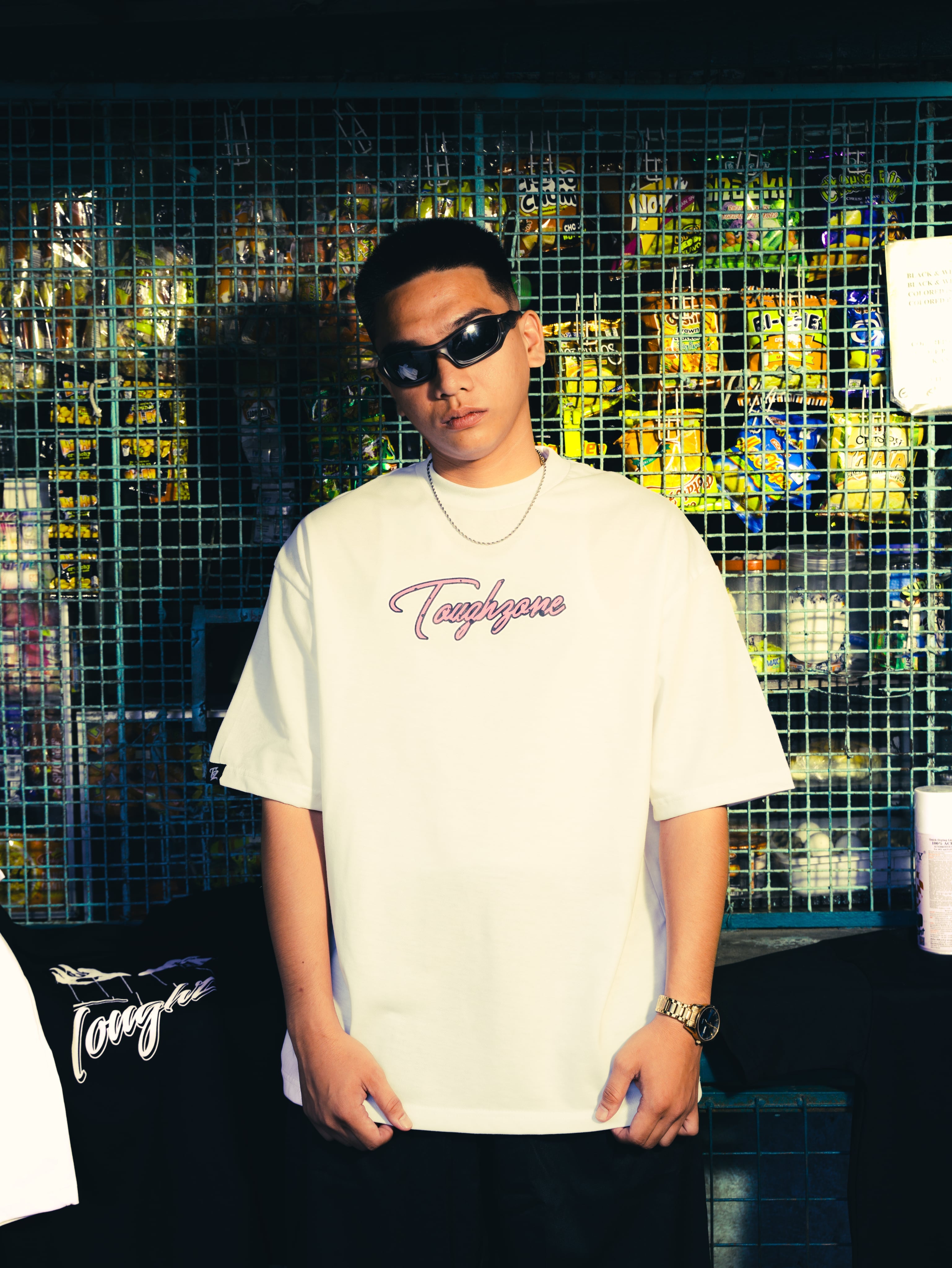 HUSTLERS CLUB BOXY TEE